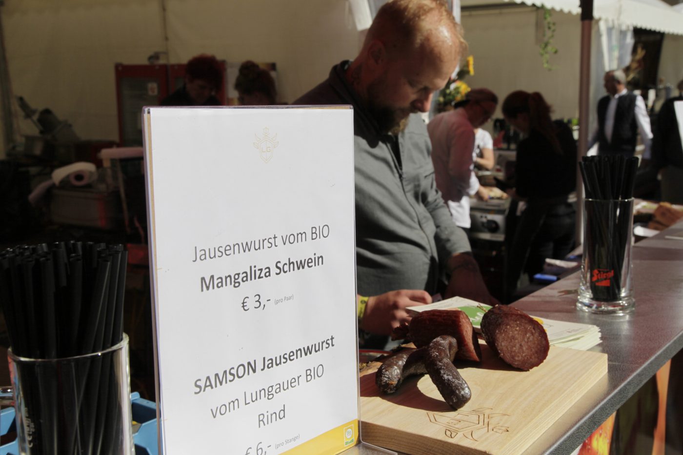 Spezialitäten an jeder Ecke des Kapitelplatzes © Markus Danner